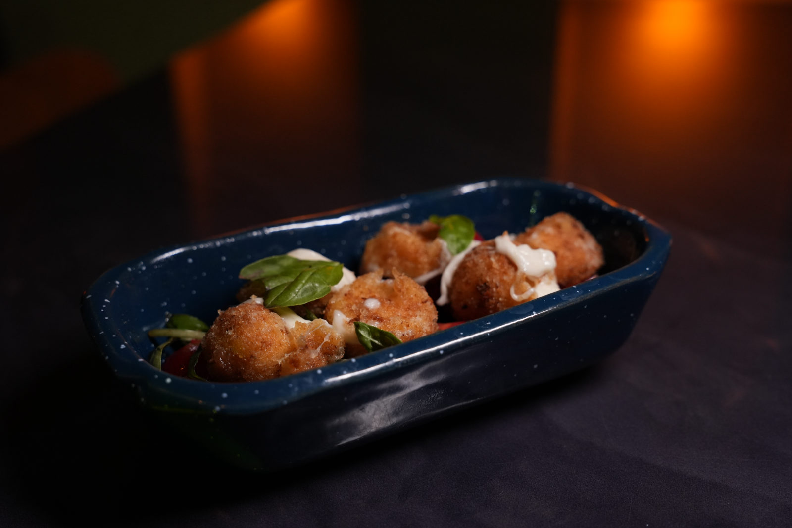 Boulettes de poulet, sauce za'atar